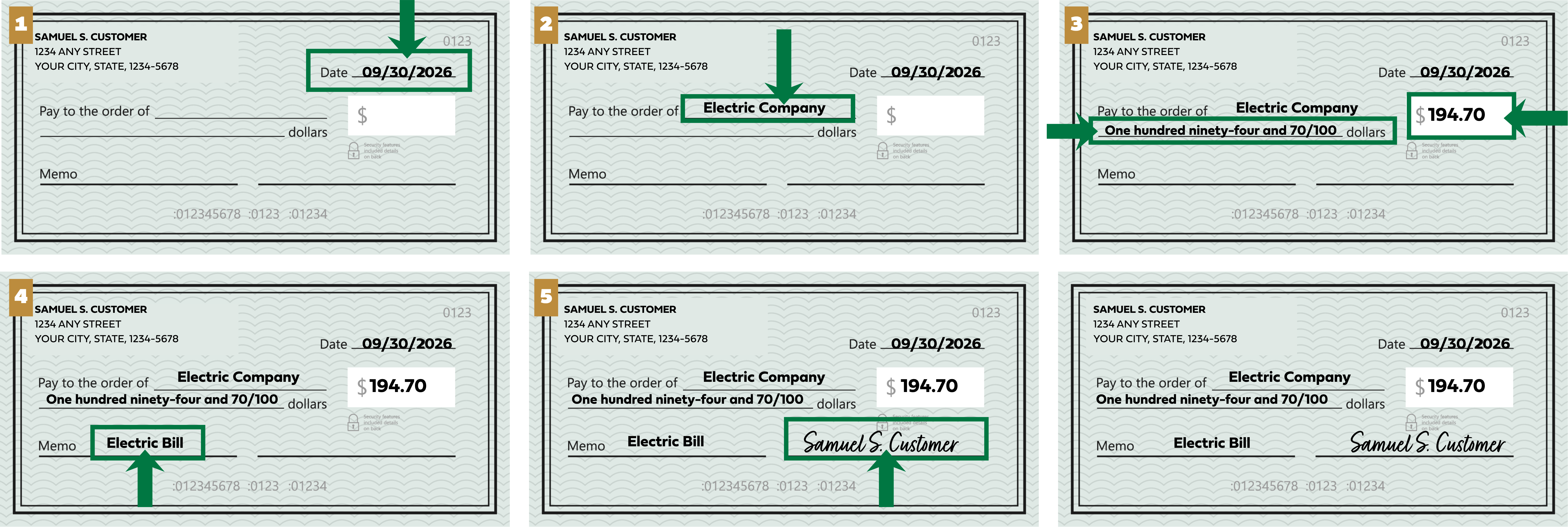 Writing Checks - Sept Blog Writing Checks - Sept Blog